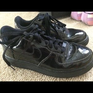 Nike Air Black Patent Super COMFY & VGUC Womens 8